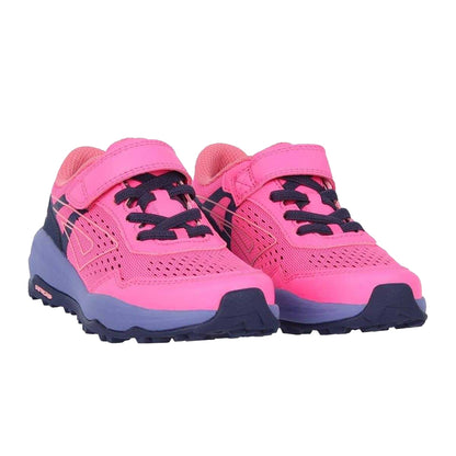 Pink-Navy - Pack Shot - Karrimor Girls Tempo Trail Trainers