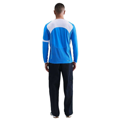 Blue-White - Back - Nike Unisex Adult Total 90 Dri-FIT Long-Sleeved Jersey