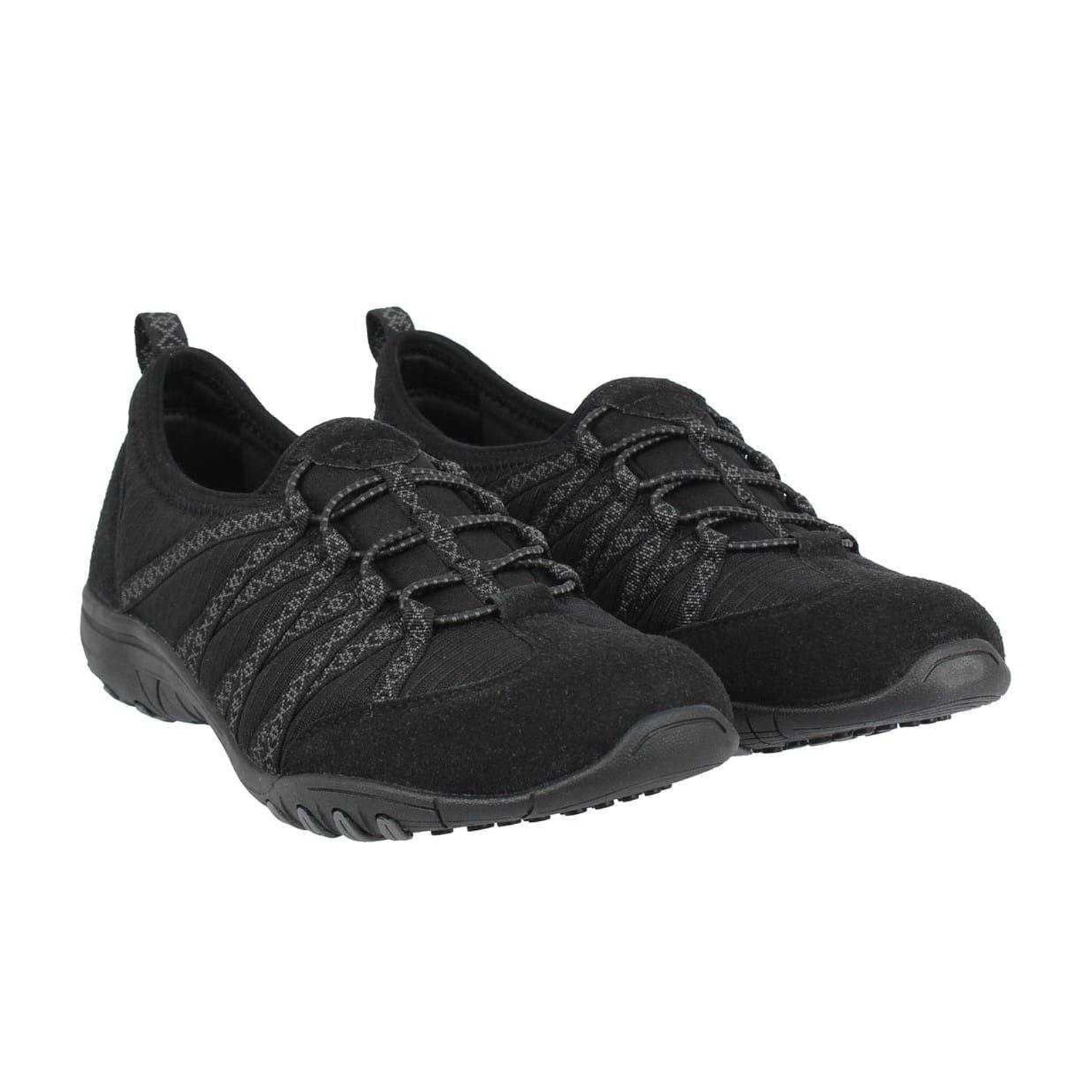 Black - Pack Shot - Slazenger Womens-Ladies Verve Trainers