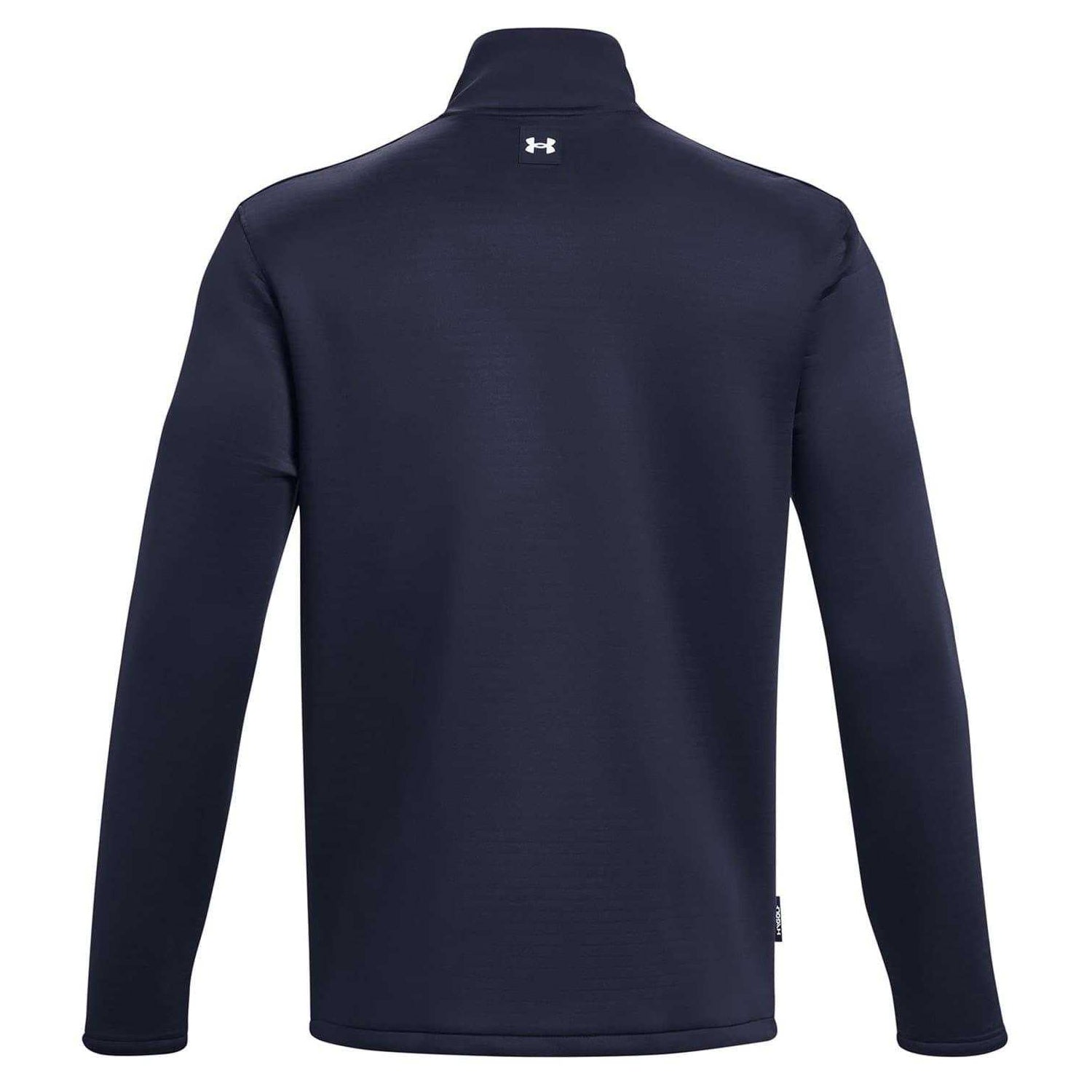 Blue - Back - Under Armour Mens Daytona Zip Neck Sweatshirt