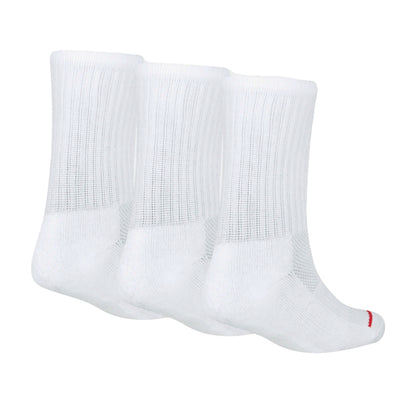 White - Back - Nike Childrens-Kids Air Jordan Crew Socks (Pack of 3)