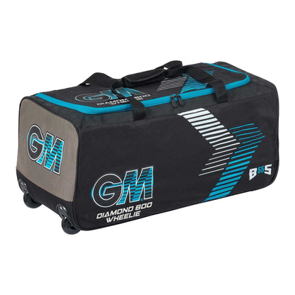 Black - Front - Gunn And Moore Diamond Cricket Holdall