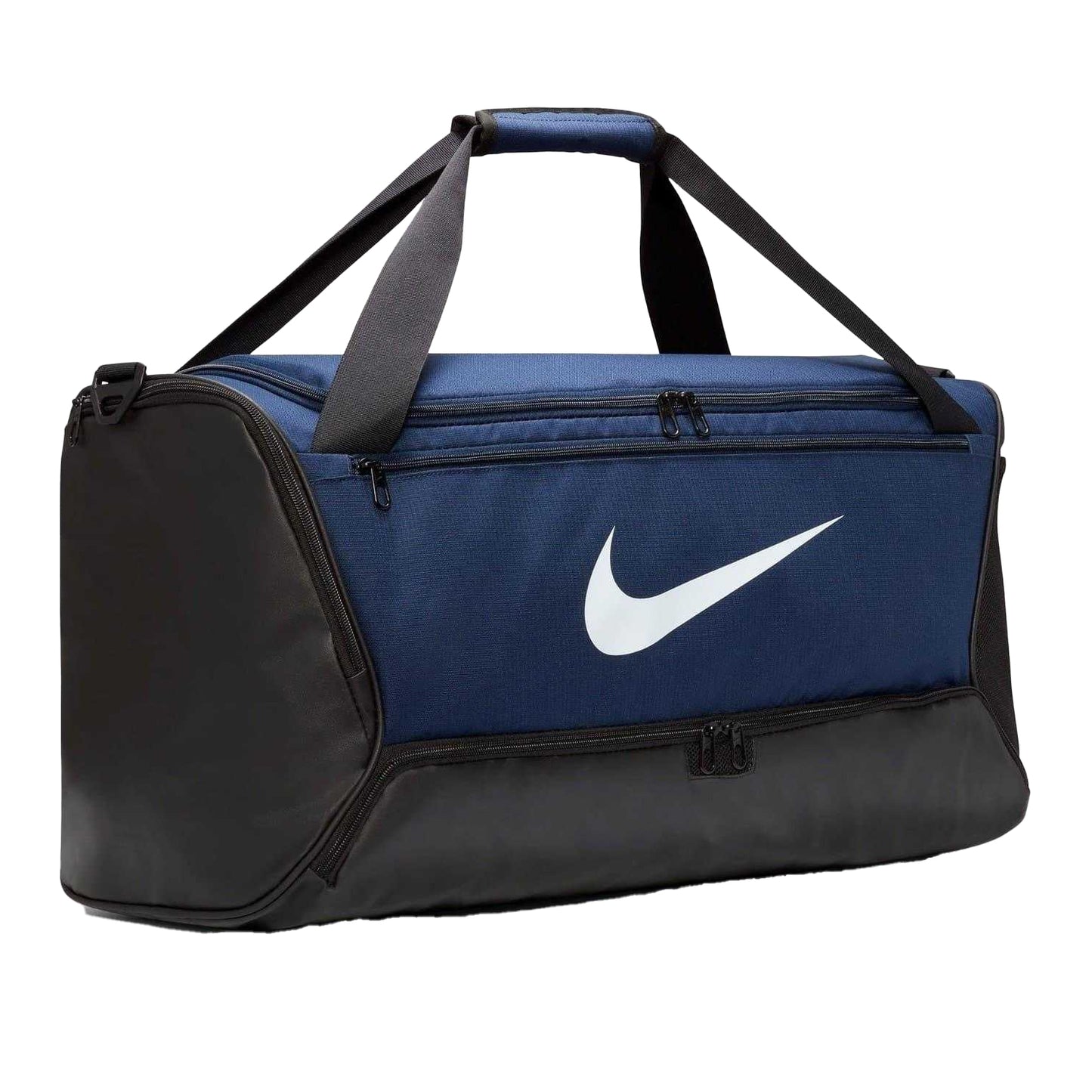 Navy Blue-White - Side - Nike Brasilia Holdall