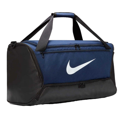 Navy Blue-White - Side - Nike Brasilia Holdall