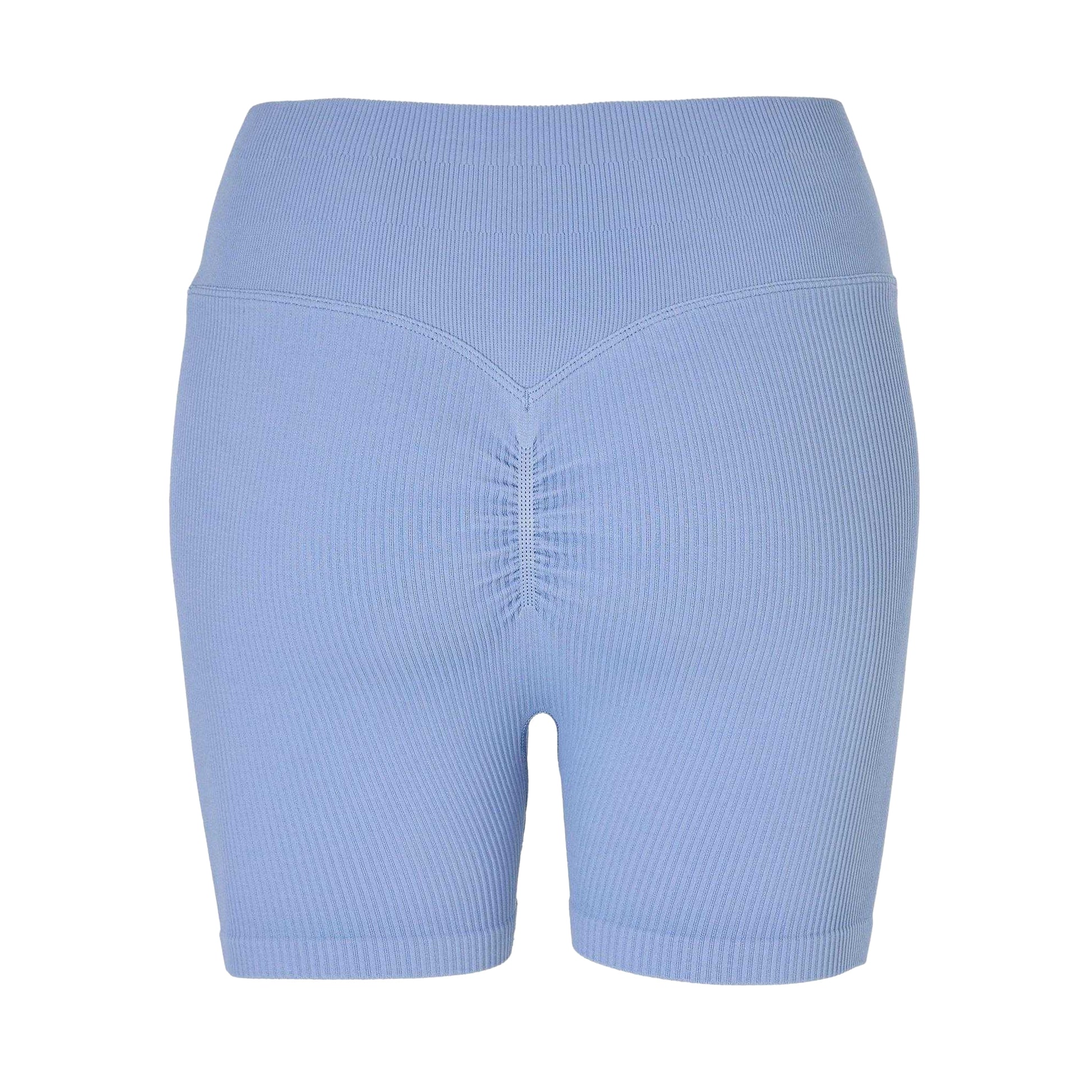 Dusk - Back - USA Pro Womens-Ladies Sorunch Ruched High Waist Workout Shorts