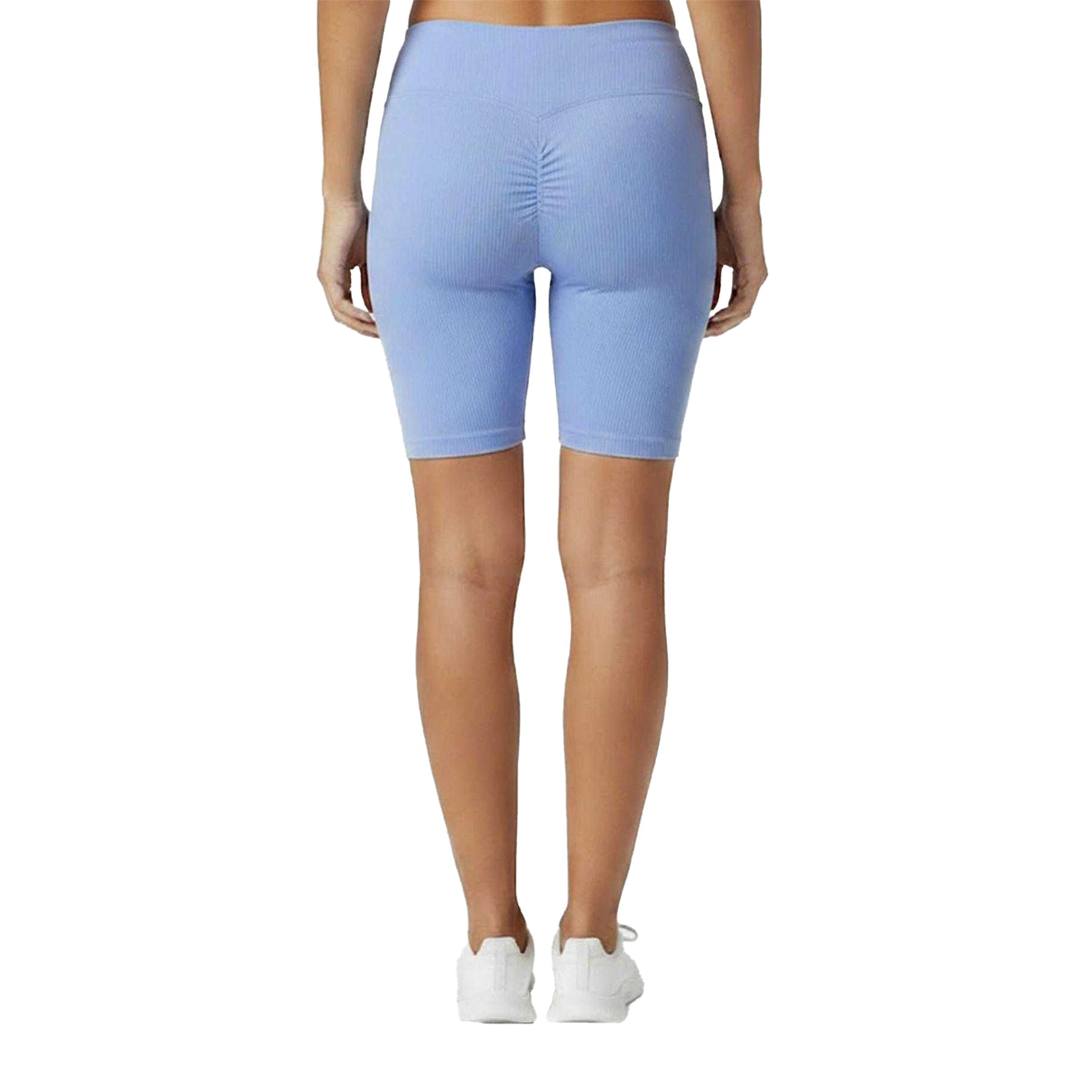 Dusk - Lifestyle - USA Pro Womens-Ladies Sorunch Ruched High Waist Workout Shorts