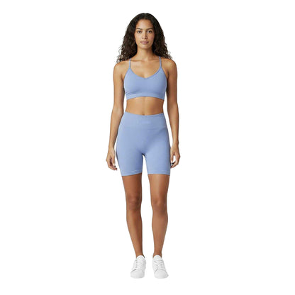 Dusk - Pack Shot - USA Pro Womens-Ladies Sorunch Ruched High Waist Workout Shorts