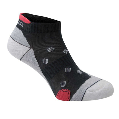 Mid Grey - Back - Karrimor Womens-Ladies Cushioned Ankle Socks (Pack of 2)