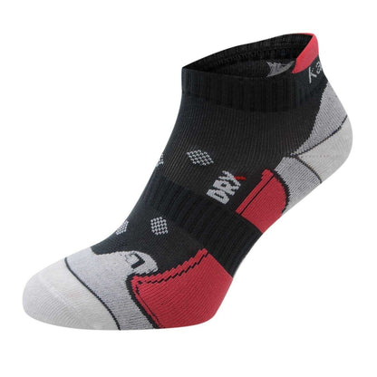 Mid Grey - Side - Karrimor Womens-Ladies Cushioned Ankle Socks (Pack of 2)