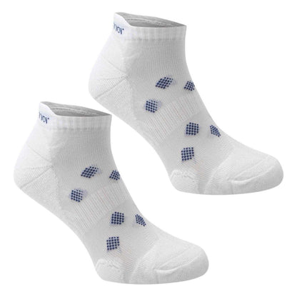 White - Front - Karrimor Womens-Ladies Cushioned Ankle Socks (Pack of 2)