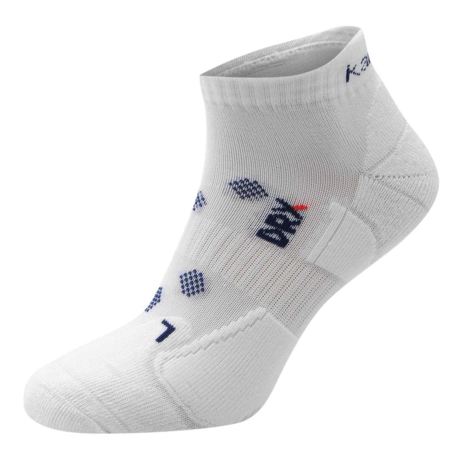 White - Side - Karrimor Womens-Ladies Cushioned Ankle Socks (Pack of 2)