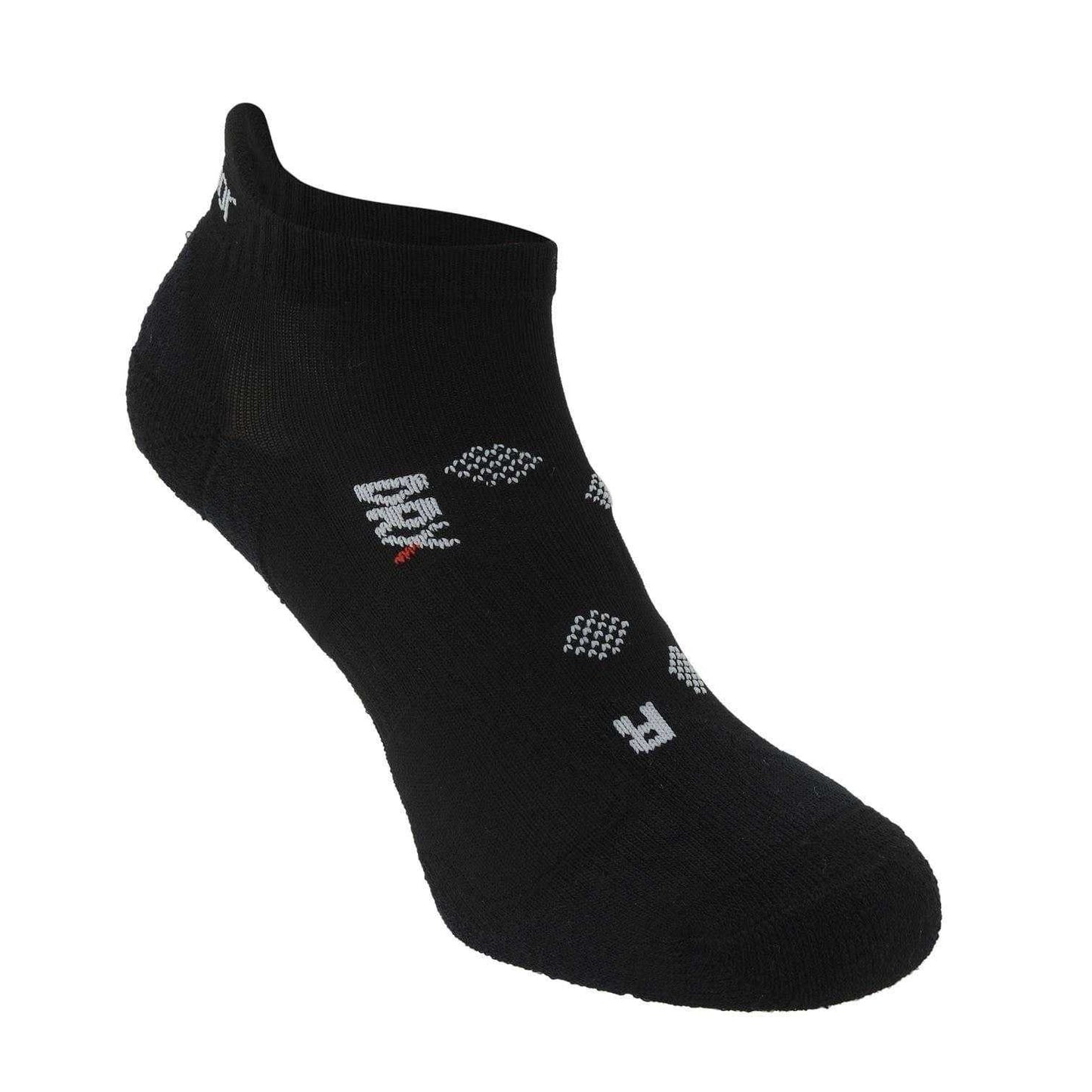 Black - Side - Karrimor Womens-Ladies Cushioned Ankle Socks (Pack of 2)
