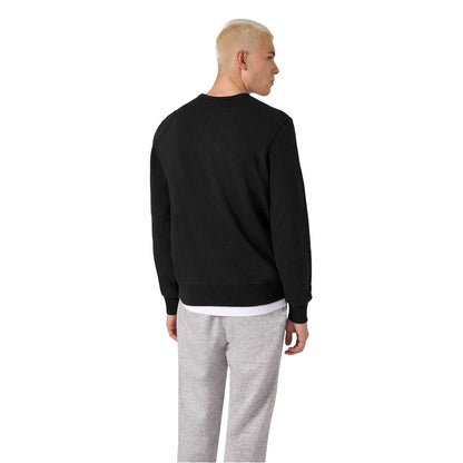 Black - Back - Champion Mens Icons Fleece Sweatshirt