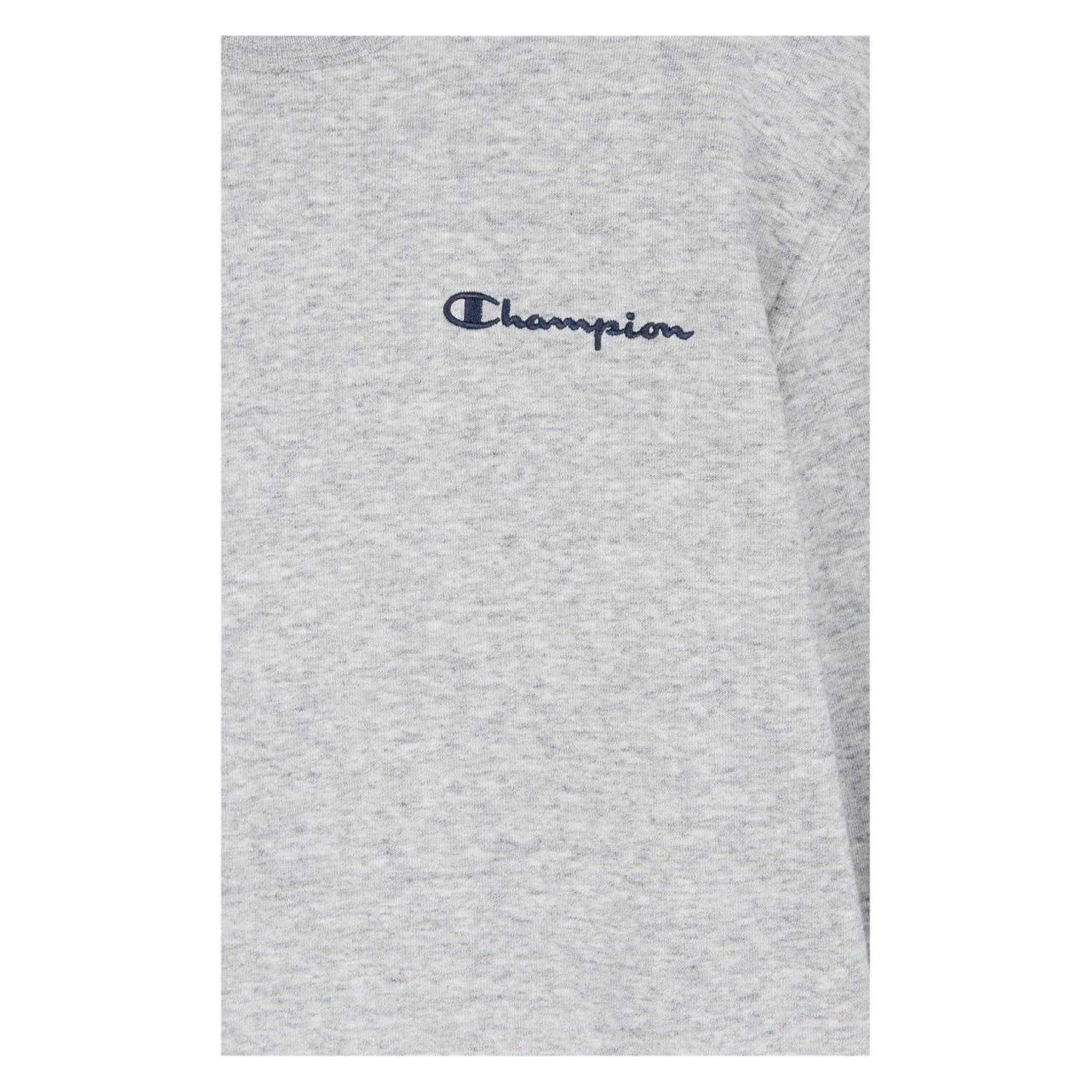 Grey - Side - Champion Mens Icons Fleece Sweatshirt