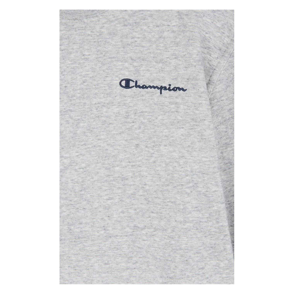 Grey - Side - Champion Mens Icons Fleece Sweatshirt