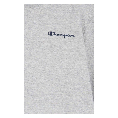 Grey - Side - Champion Mens Icons Fleece Sweatshirt