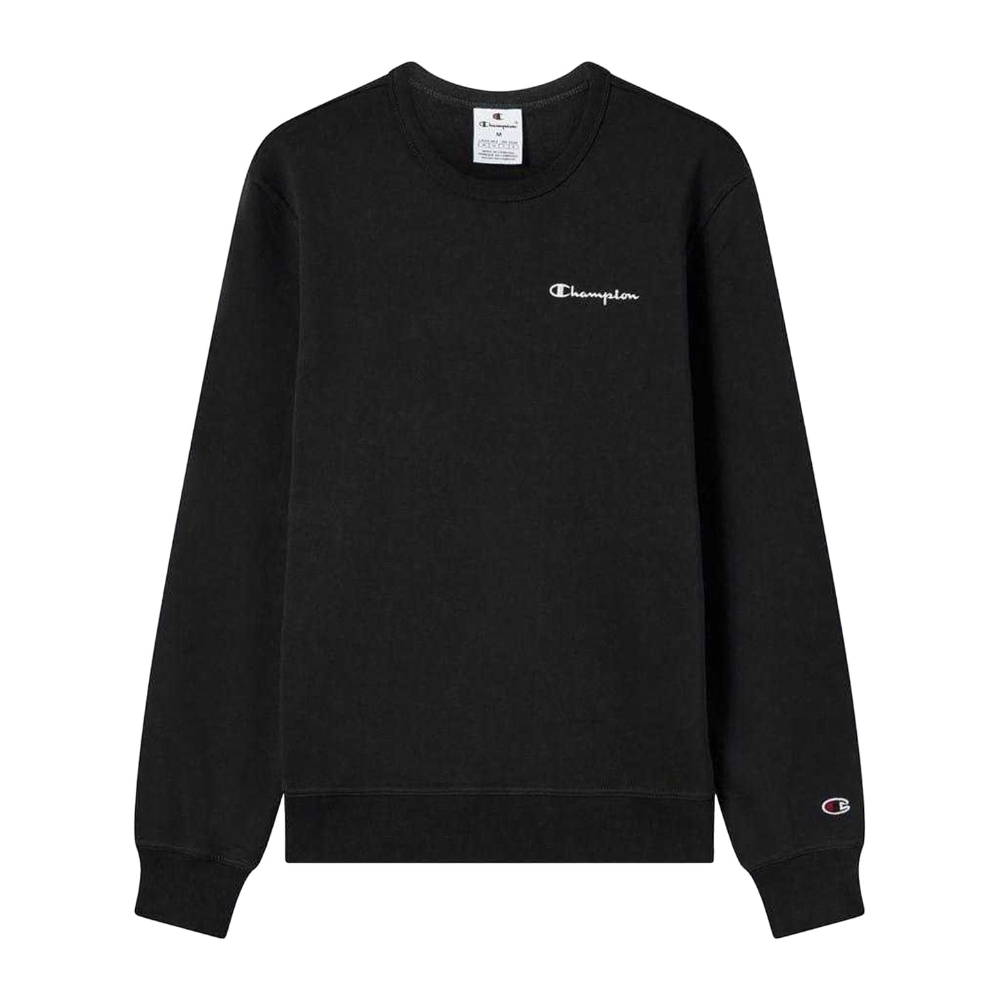Black - Front - Champion Mens Icons Fleece Sweatshirt