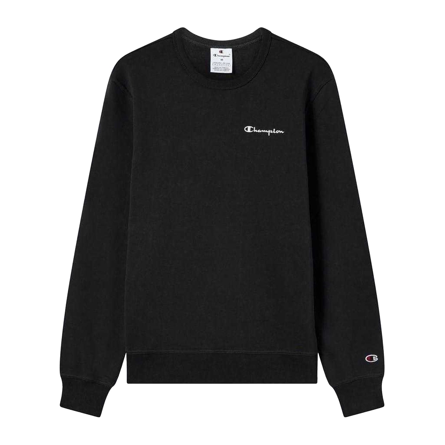 Black - Front - Champion Mens Icons Fleece Sweatshirt