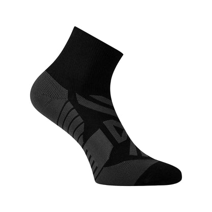 Black-Shadow - Front - On Running Womens-Ladies Socks