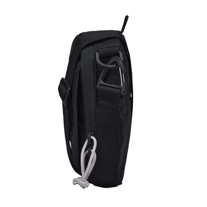 Black - Side - Berghaus Logo Crossbody Bag