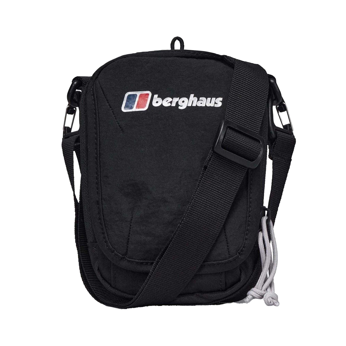 Black - Front - Berghaus Logo Crossbody Bag