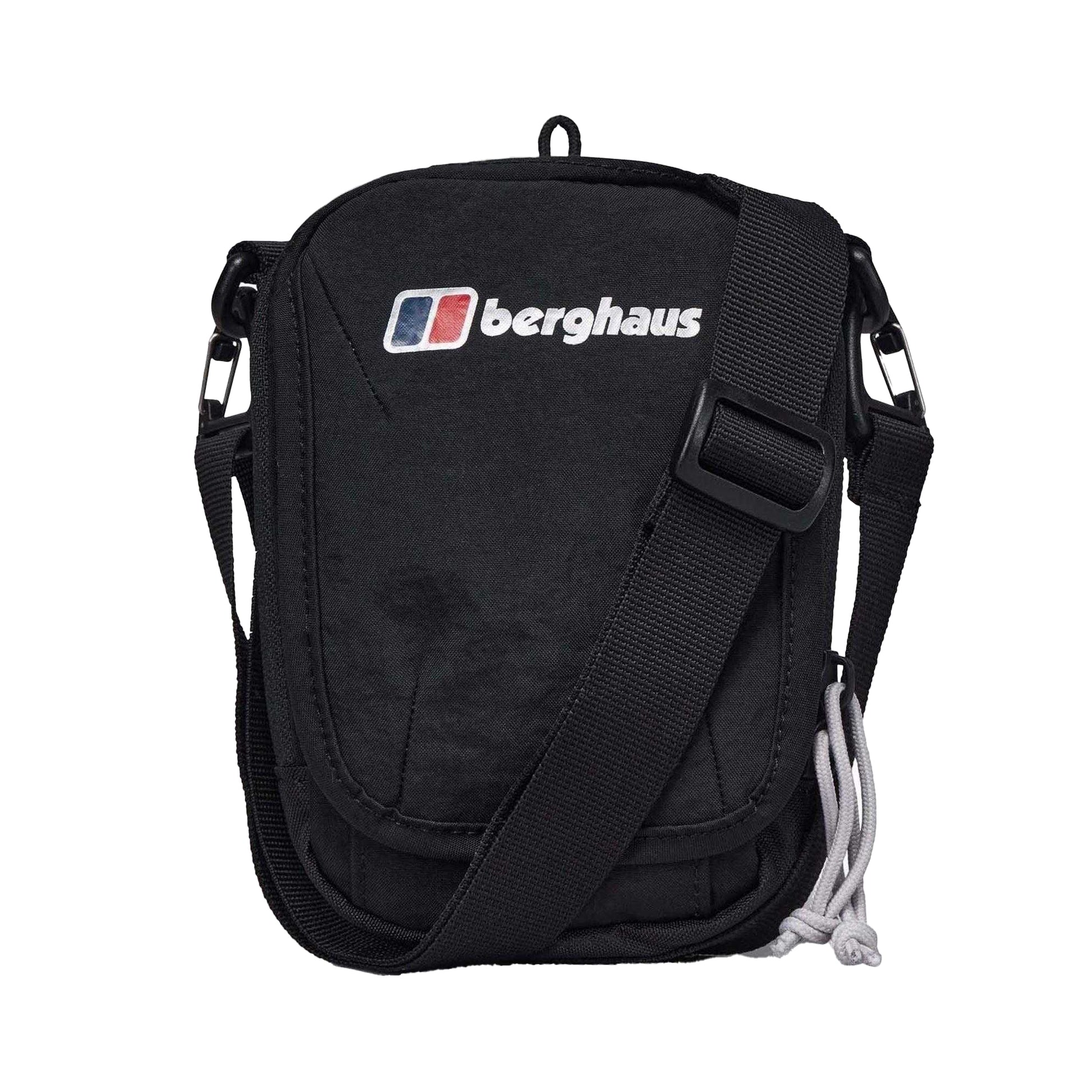Black - Front - Berghaus Logo Crossbody Bag
