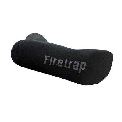 Classic Black - Back - Firetrap Mens Ankle Socks (Pack of 7)