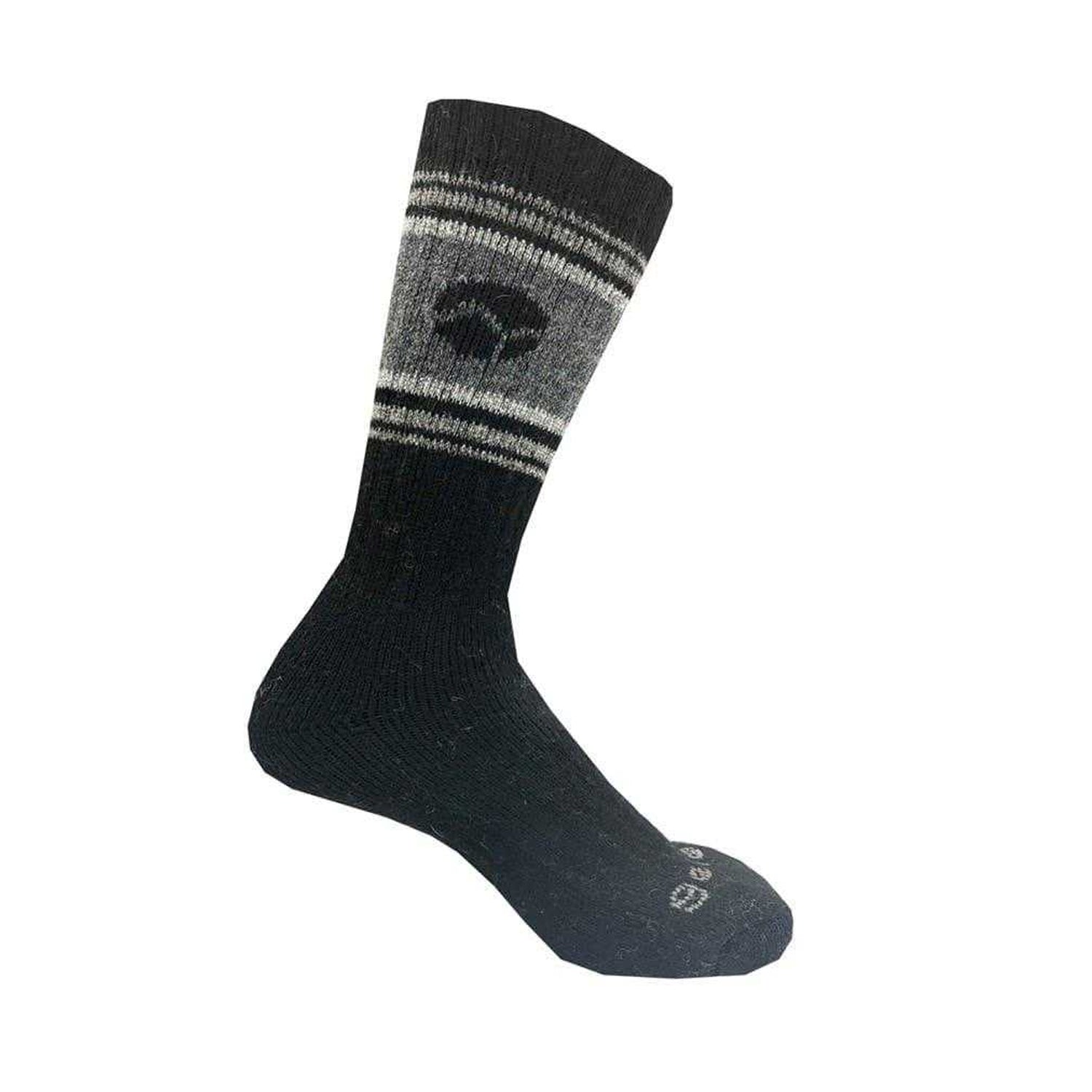 Black - Back - Gelert Mens Crew Socks (Pack of 4)