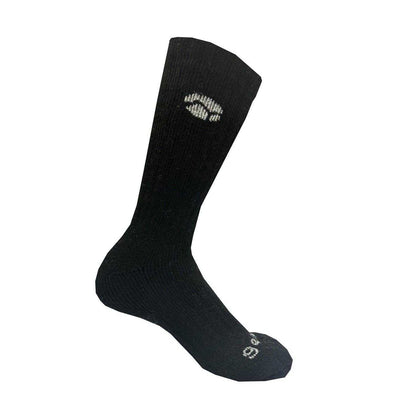 Black - Side - Gelert Mens Crew Socks (Pack of 4)
