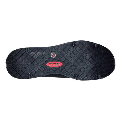 Black - Lifestyle - Skechers Womens-Ladies Uno SR Skech-Air Safety Trainers