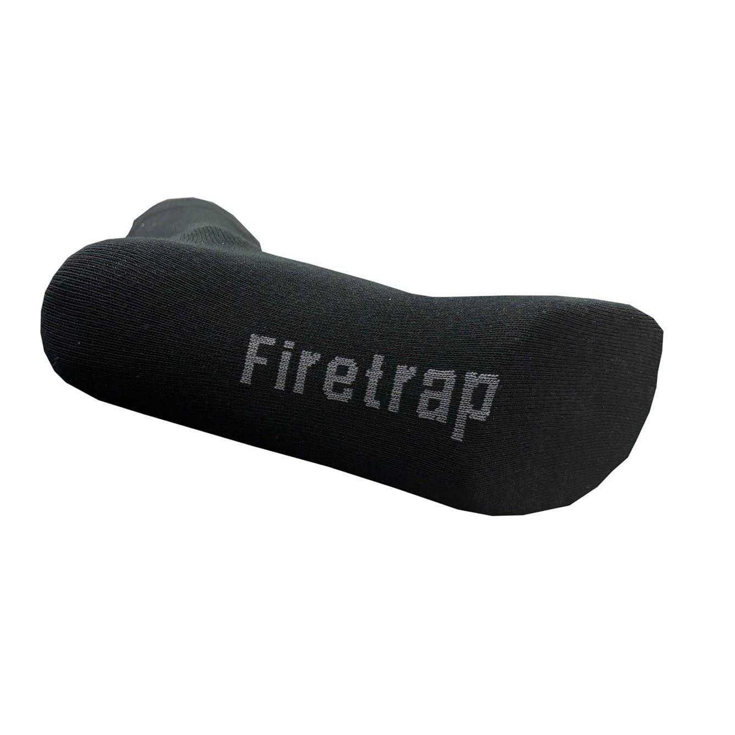 Classic Black - Back - Firetrap Mens Crew Socks (Pack of 7)