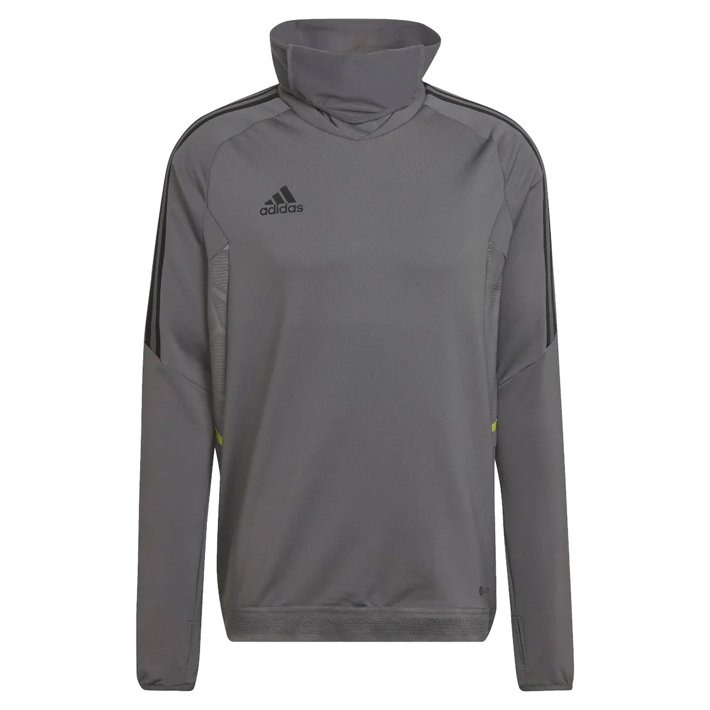 Grey - Front - Adidas Mens Condivo 22 Pro Training Top