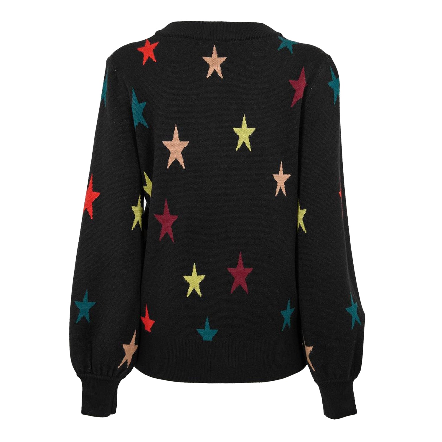 Black Melange - Back - Never Fully Dressed Womens-Ladies Bishop Cardigan