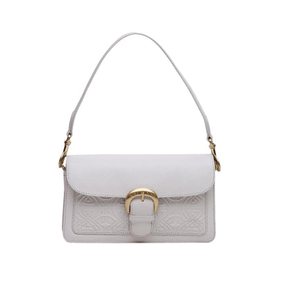 Ivory - Lifestyle - Biba Sienna Embossed Leather Crossbody Bag