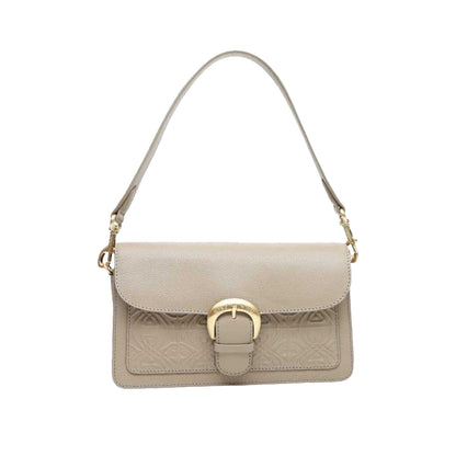 Dark Stone - Lifestyle - Biba Sienna Embossed Leather Crossbody Bag
