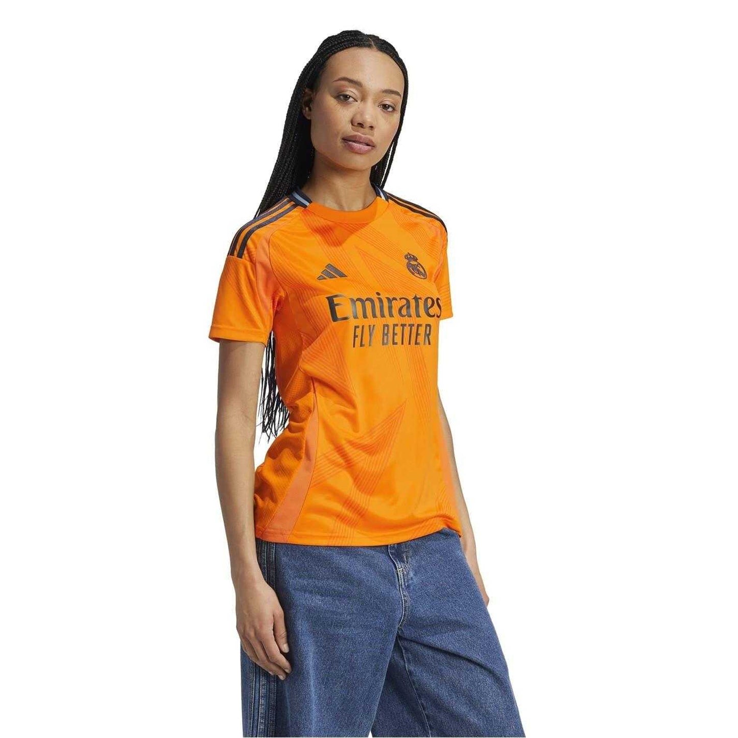 Orange - Pack Shot - Adidas Unisex Adult Real Madrid CF T-Shirt