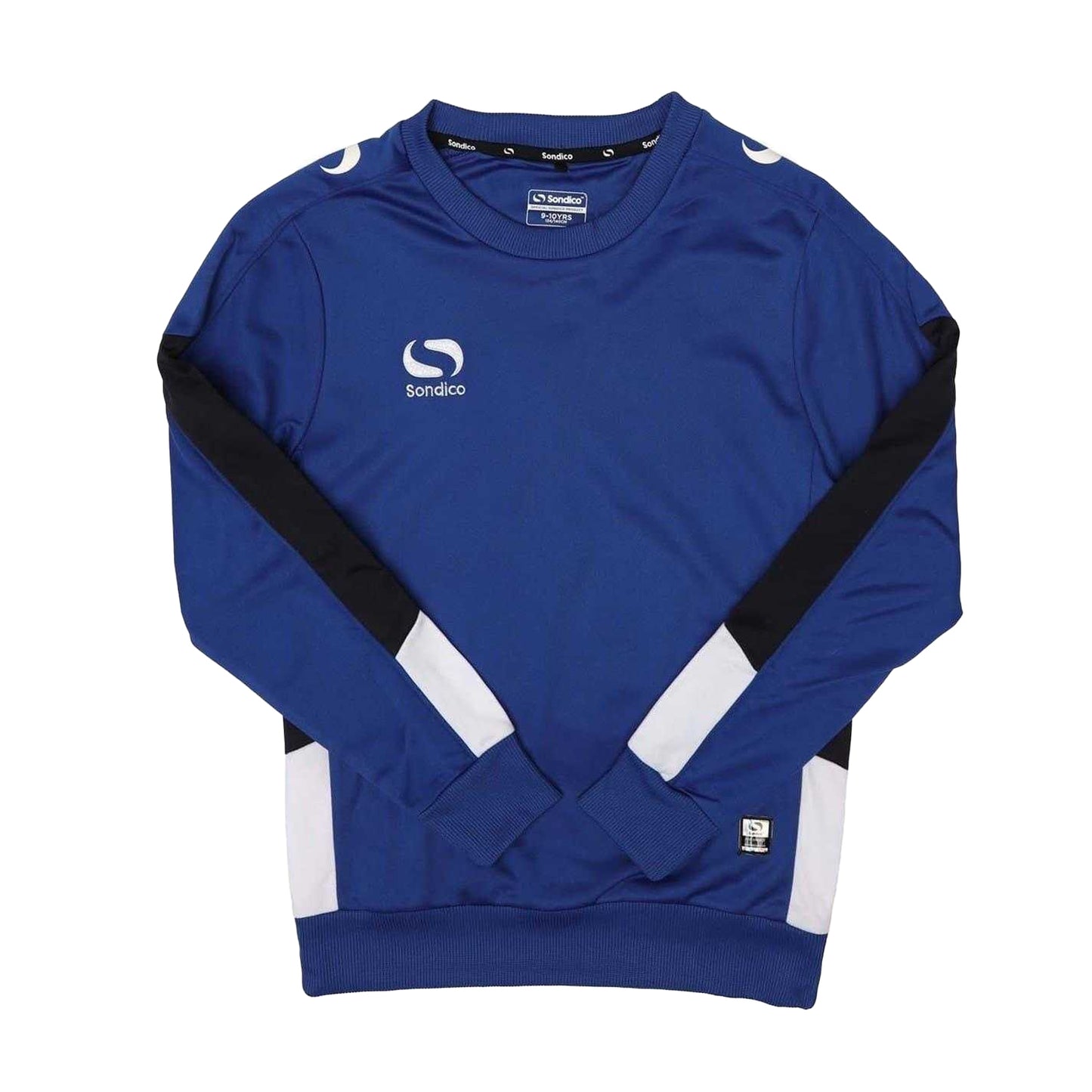 Royal Blue-Navy-White - Front - Sondico Childrens-Kids Venata Long-Sleeved Sweatshirt