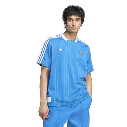 Blue-White - Side - Adidas Unisex Adult 2025-2026 Real Madrid CF Football Shirt