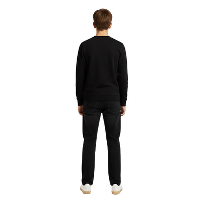 Dark Navy - Lifestyle - Lyle & Scott Childrens-Kids Crew Neck Sweatshirt