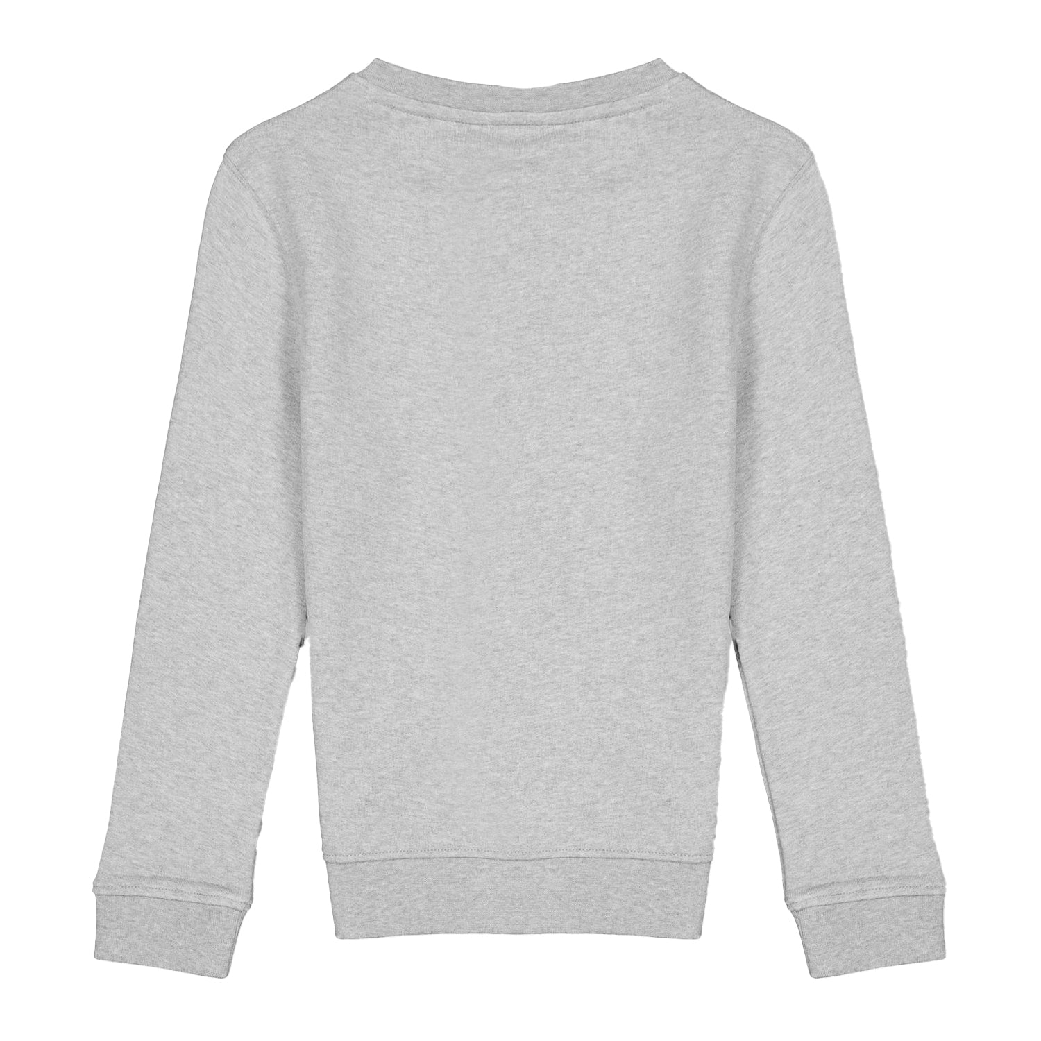 Grey Marl - Back - Lyle & Scott Childrens-Kids Crew Neck Sweatshirt