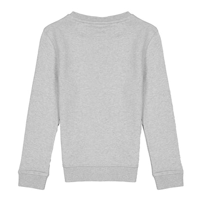 Grey Marl - Back - Lyle & Scott Childrens-Kids Crew Neck Sweatshirt