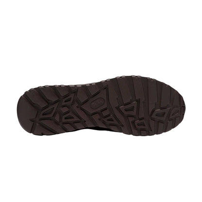 Brown - Lifestyle - Clarks Mens Radwell Tie Leather Flat Trainers