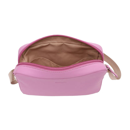 Light Pink - Lifestyle - Firetrap Logo Leather Crossbody Bag