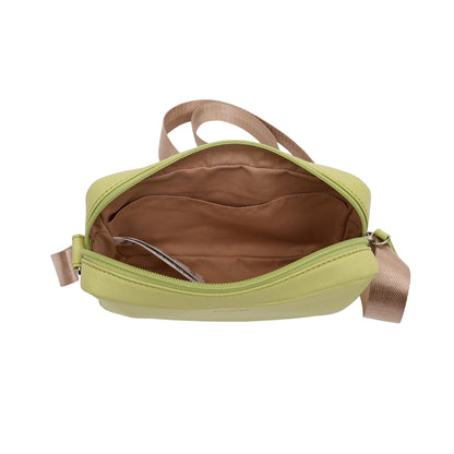 Very Yellow - Lifestyle - Firetrap Logo Leather Crossbody Bag