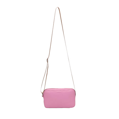 Light Pink - Front - Firetrap Logo Leather Crossbody Bag