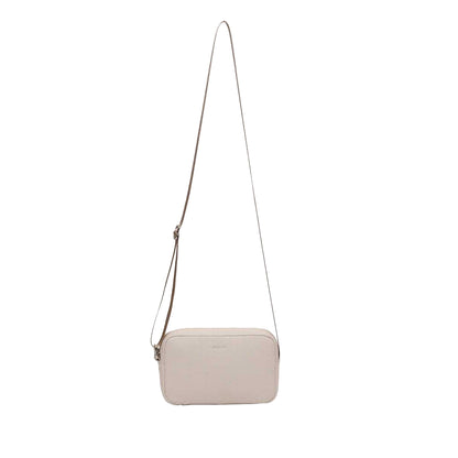 Chalk - Front - Firetrap Logo Leather Crossbody Bag