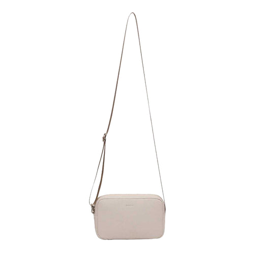 Chalk - Front - Firetrap Logo Leather Crossbody Bag