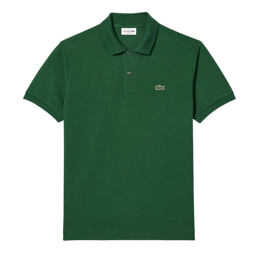 Green - Front - Lacoste Mens L.12.12 Original Pique Classic Polo Shirt