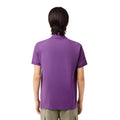 Purple - Back - Lacoste Mens L.12.12 Original Pique Classic Polo Shirt