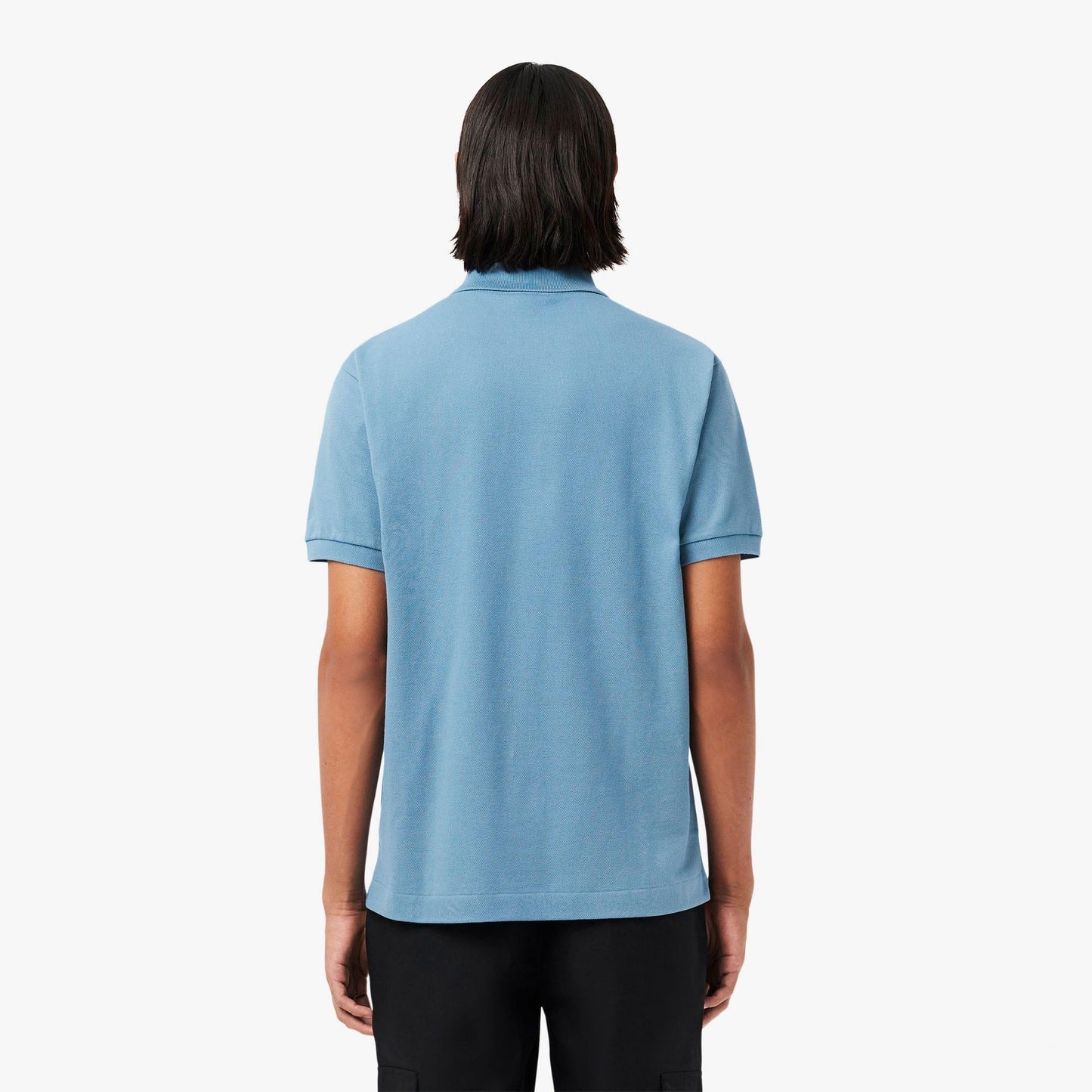 Dark Blue - Side - Lacoste Mens L.12.12 Original Pique Classic Polo Shirt
